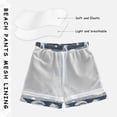 thumbnail image 5 of Geese Bird Pattern Swim Trunks Quick Dry Beach Pool Board Shorts Lightweight Stylish Print Sizes 2T to XL, 5 of 8