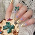 thumbnail image 2 of Adornos para uñas con purpurina, mariposas y lazos, 70 unidades, 3D, para decoración de uñas de resina acrílica, manicura DIY, ##-1. Nota: Sin pegamento., 2 of 5