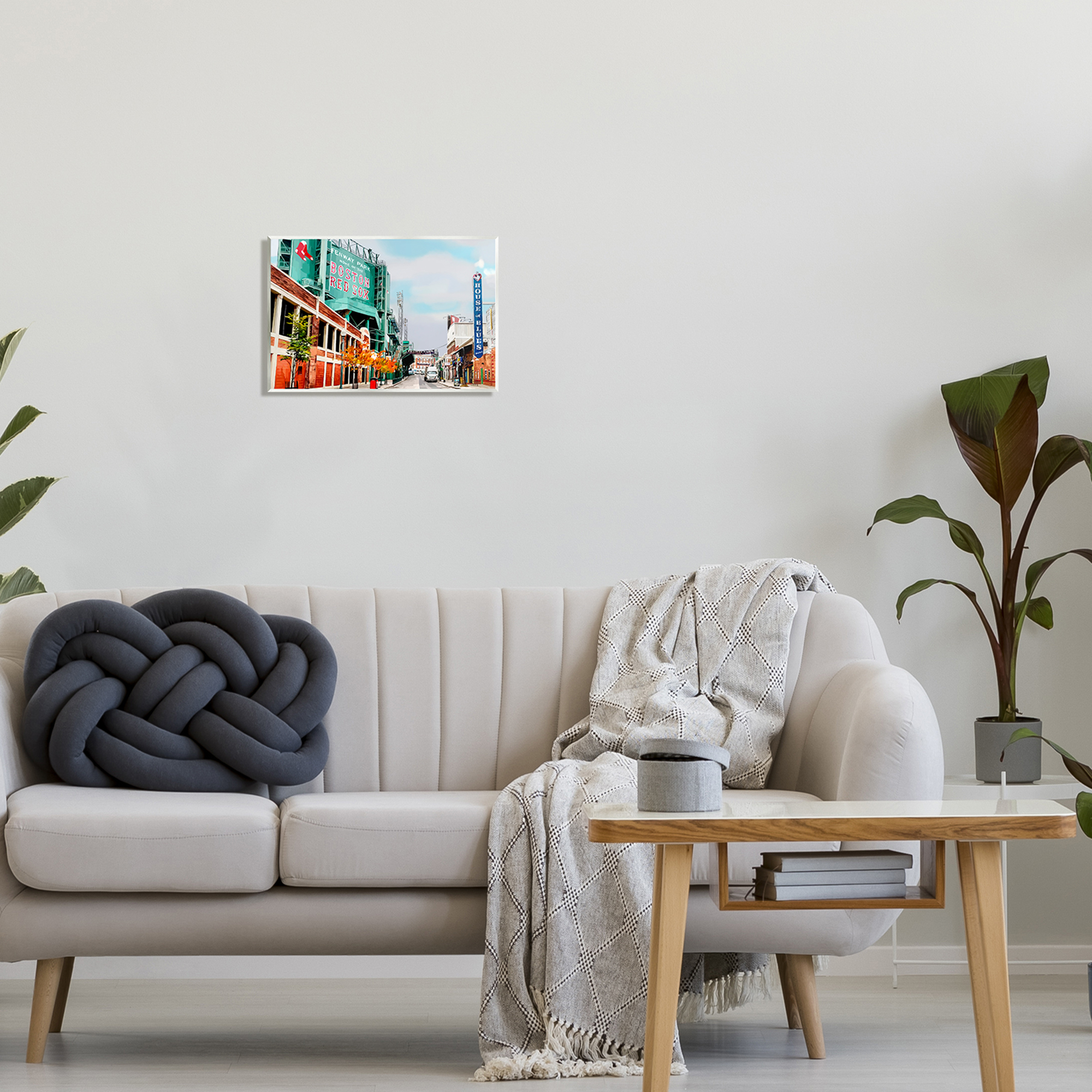Stupell Industries Fenway Park Boston Cityscape Town & City Photography Unframed Art Print Wall Art
