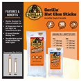 thumbnail image 4 of Gorilla Hot Glue Sticks, Clear Glue, Mini Size 4" Long x 0.27" Diameter, 30 Count (Pack of 12) - Safe for All Temperatures with Extended Working Time, 4 of 5