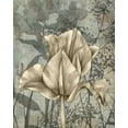 thumbnail image 2 of Goldberger, Jennifer 20x24 Gold Ornate Wood Framed with Double Matting Museum Art Print Titled - Tulip and Wildflowers IV, 2 of 4
