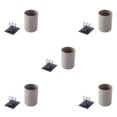 thumbnail image 2 of bedienty 2Pcs/set Wall-mounted Toothbrush Holder Organizer Environment-friendly Plastic Toothpaste Wash Environment-friendly Plastic Toothpaste Wash Cup Mug Coffee 5Set, 2 of 6