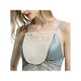 thumbnail image 5 of Cami Secret Cleavage Cover up for Women-LadyShy Lace Camisole Clip-on Mock Snappy Bra Insert Overlay Modesty Panel Vest Black, 5 of 7