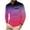 Mens Clothing Pink, variant on Mens Lapel T-Shirts with Pockets, Long Sleeve Shirts for Men Fall Fashion Loose Fit Ombre Tie Dye Button Up Tshirts S-3XL