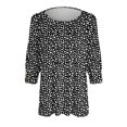 thumbnail image 6 of Godom Women's Casual 3/4 Sleeve T-Shirts Round Neck Cute Tunic Tops Basic Tees Blouses Business Work Tee Top, 6 of 6