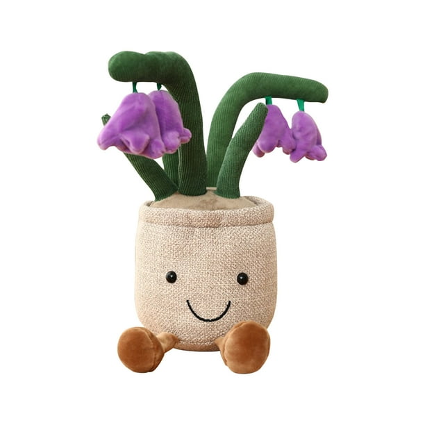 Jellycat,Jellycats Plushies, Jellycat Stuffed Animals Toy, Jellycat Potted Plant Plush Toy Endless Fun - 7.9 Inches,Bedtime Friend Easter Christmas Birthday Gifts for Girls Boys Kids Women