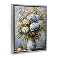 thumbnail image 2 of Stupell Industries Traditional Classic Hydrangeas & Leaves Gray Floating Frame Canvas Art, 25 x 31, by Franklyn Gregory, 2 of 7