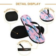 thumbnail image 3 of YAZAOOSummer Flip Flops Creatively Cheerful Bluebird Parade Simple Beach Sandals, 3 of 8