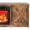Rustic Brown - holds up to 60" TVs, variant on Ktaxon 55" Farmhouse TV Stand with Fireplace Heater, Mid-Century Wood Entertainment Center with 18" Electric Fireplace Mantel for up to 60" TVs, Rustic Brown