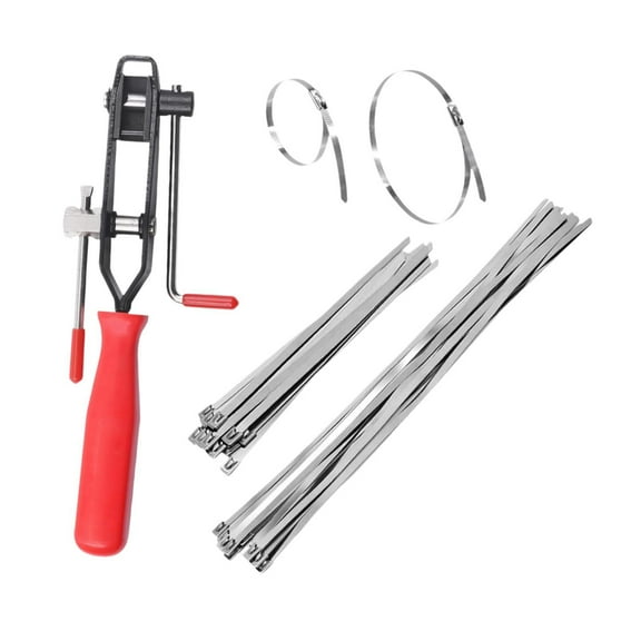 CV Joint Boot Clamp Plier Axle Banding Tool Durable Steel Material for Auto Mechanic Garage