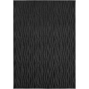 Waves Rug, Black