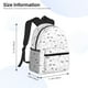 thumbnail image 2 of Disketp Airplane Mochila Ligera Clásica con Múltiples Bolsillos, Mochila Casual para Hombre y Mujer, Ideal para Escuela, Trabajo y Viajes, 2 of 6