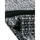 thumbnail image 5 of Falda corta de tweed de cintura alta con decoración de botones de colores a cuadros elegantes para mujer Negro S, 5 of 5