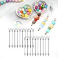thumbnail image 6 of S SERENABLE 20 Pieces Beadable Keychain Bar ,Metal Blank Keychains Jewelry Making DIY Projects Keychain Making Supplies for Adults Women, 6 of 8