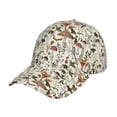 thumbnail image 6 of Lsque Mushroom Garnish Baseball Cap Trucker Low Profile Hat Golf Dad Hat Adjustable Original Classic Unconstructed Plain Cap Men Women, 6 of 9