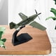 thumbnail image 1 of Simulación 1:72 P51B Modelo de avión Juguetes en miniatura Ornamento Regalo Decoración de mesa con base de exhibición para estantería Oficina Gabinete Hugo Avión fundido a presión, 1 of 10