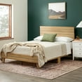 Rest Haven Shadowood Shiplap Platform Bed, King, Natural
