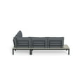 thumbnail image 4 of Tortuga Outdoor Lakeview 4Pc Aluminum Sectional (Charcoal cushions), 4 of 7