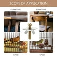 thumbnail image 6 of 30 Sets and Screws Kit for Bird Nest Fixing, Hardware Supplies, Random Colors Included, 6 of 6