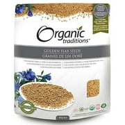 Organic Traditions Golden Flax Seeds 16 oz Pkg