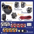 thumbnail image 3 of Kit legal Turn Signal Street Dusledel Universal ATV UTV SXS, 3 of 7