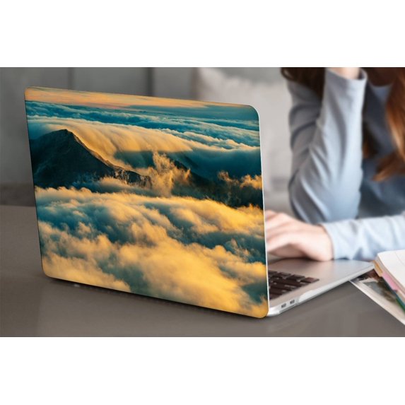 KSK KAISHEK Hard Shell Compatible with 2012 - 2015 Rel. MacBook Pro 13" with Retina Display No USB-C / CD-ROM Model: A1502 or A1425 Sky Series 0437