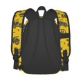 thumbnail image 4 of Bingfone Vintage Excavator Pattern Large Capacity Student Backpack, Wear-resistant and Lightweight School, Work, Travel, Sports Backpack, Unisex, 4 of 8