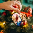 thumbnail image 5 of OAVQHLG3B Christmas Tree Decorations Nativity Scene Ornaments Acrylic 3D Christmas Hanging Ornament for Indoor Outdoor Decoration Party Supplies, Birth of Jesus Christian Decor Religious Gift, 5 of 6