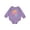 Lavender, variant on Inktastic Nana and Pops Love Me Retro Flowered Baby Fleece Bodysuit