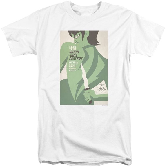 Star Trek Tos Episode 69 Adult Tall T-Shirt 18/1 T-Shirt White