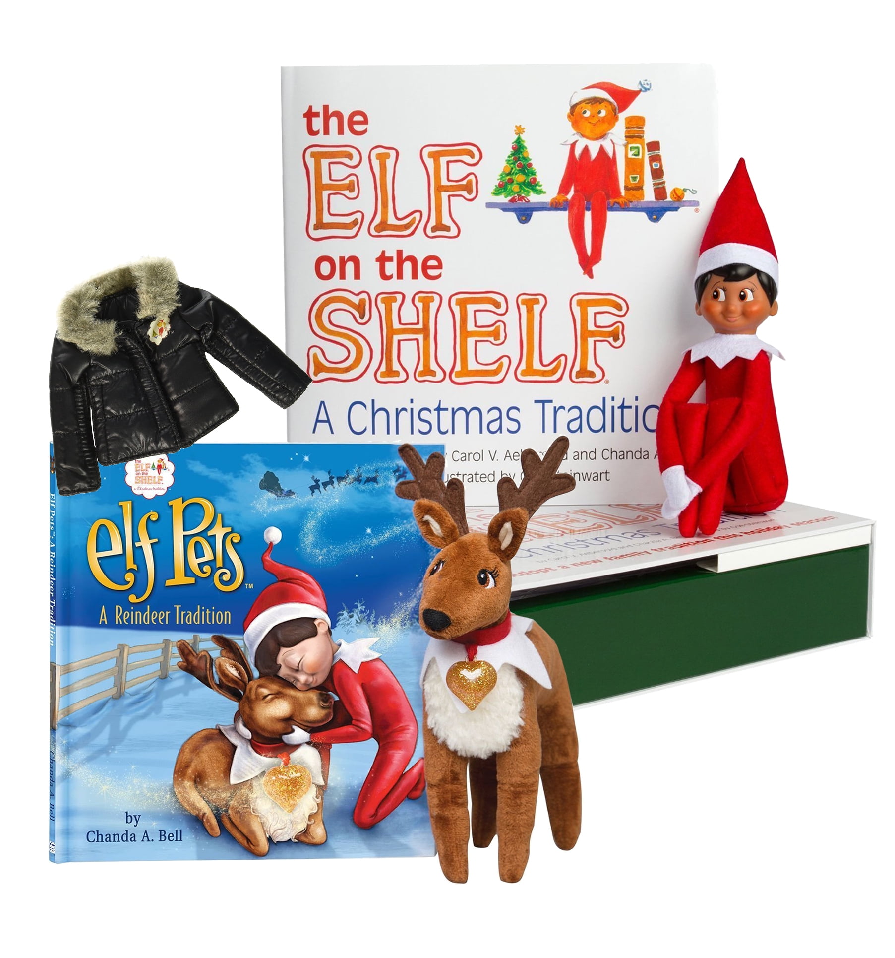 The Elf on the Shelf ® BOY SCOUT ELF avec ELF animaux renne 
