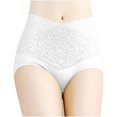 thumbnail image 2 of HUPOM Knix Underwear Girls Panties High Waist Activewear Tie Seamless Waistband White XL, 2 of 5