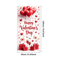 thumbnail image 3 of Valentine's Day Love Backdrop Heart Decorations Romantic Background Photography Banner Party Supplies Photo Props, 3 of 4