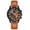 Brown, variant on Men's Quartz Watch Pu Leather Strap Large Dial Simple Fashion Watch High Strength Glass Face