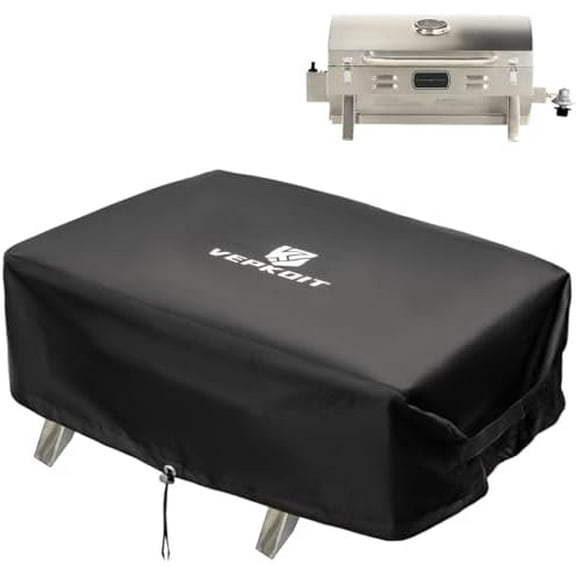 Table Top Grill Cover for Smoke Hollow 205 PT300B & Cuisinart CGG-059/CGG-306, Small Waterproof Outdoor BBQ Griddle Accessory (Garden & Patio)