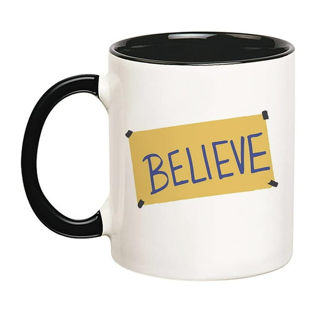 Taza Fonhark Believe in Yourself Ted Lasso Novelty Coffee 325 ml