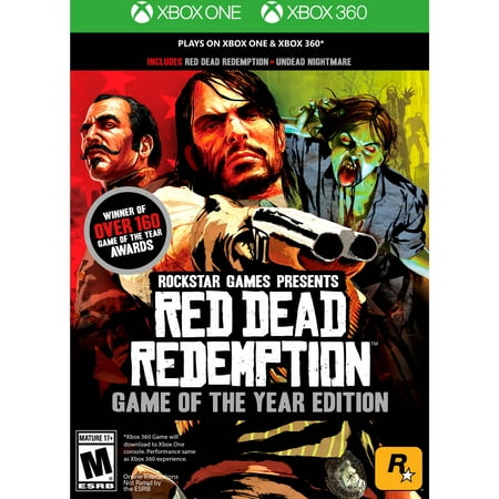 Red Dead Redemption: Game of the Year Edition, Rockstar Games, Xbox One/360, (Best Flight Simulator Games For Xbox 360)