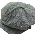 thumbnail image 5 of CoCopeaunts Newsboy Cap Unisex Women Men Fashion Casual Warm Plaid Octagonal Cap Autumn Retro Newsboy Hat Winter Beret Hat, 5 of 8