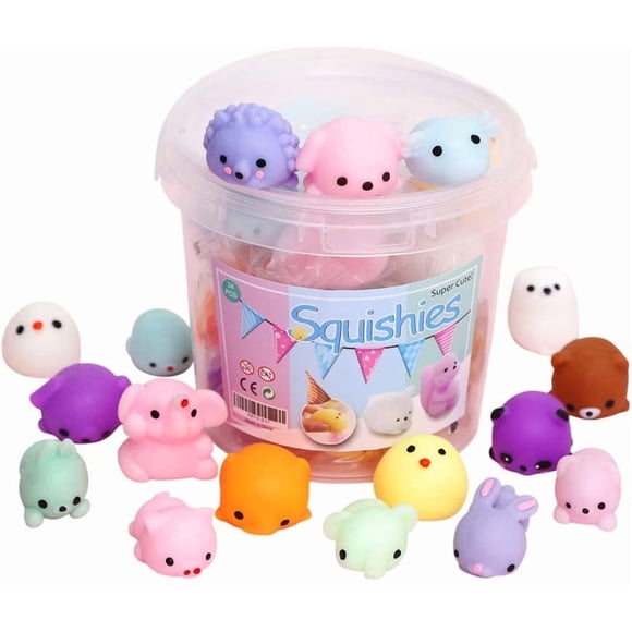 Squishies Squishy Toy 24pcs Party Favores para ninos Mochi S KINGYAO KINGYAO