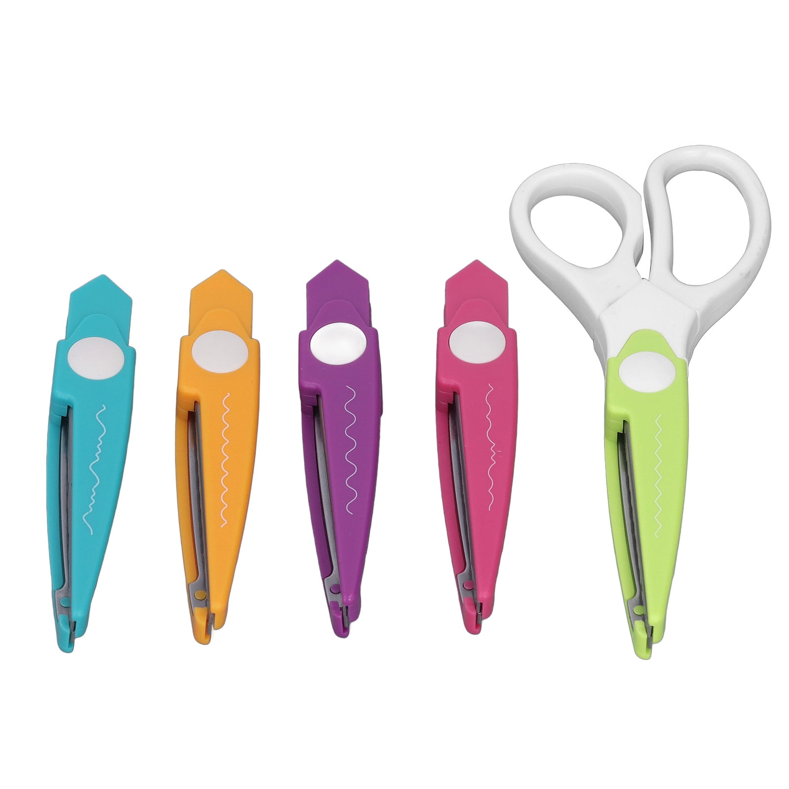 Craft Scissors Decorative Edge, Multi Functional Kids Scissors For