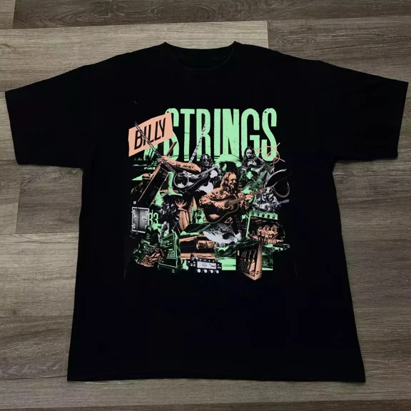 Hot Billy Strings Spring 2025 Tour T Shirt Full Size S-5XL OM1028