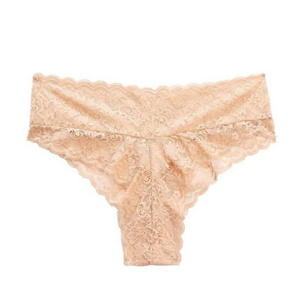 

Panties for Women Women s Comfortable Playful High Waist Hollowed Out Underwear Lace Simple Long Sleeve Shirts for Women Khaki
