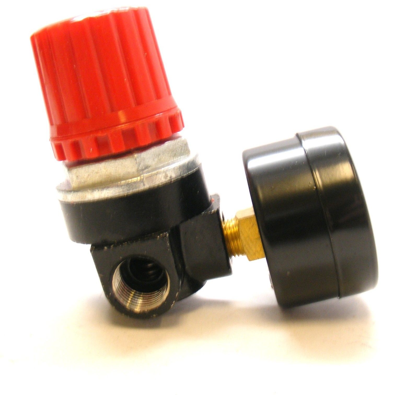 NUAIR Micro Pressure Reducer 1/4 4-Way – ABAC BALMA Compressed Air Regulator, 9051143, Made In China
