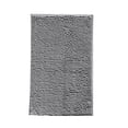 thumbnail image 3 of Injueey Juego de alfombrillas de baño antideslizantes, 2 uds., alfombra para baño, absorbente de agua, alfombra de felpa para inodoro, Juegos de accesorios de baño gris oscuro Injueey HA001740-01, 3 of 6