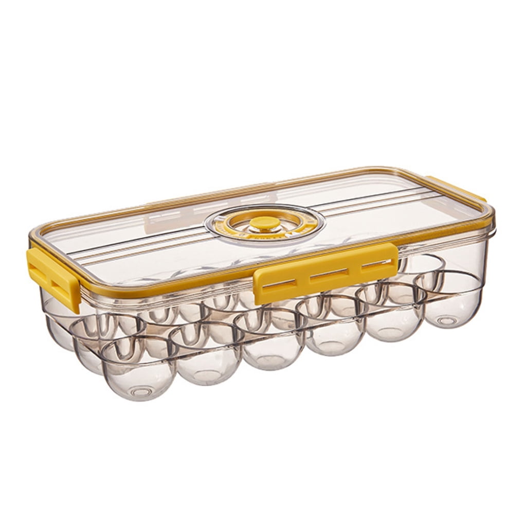 Raindrops Box for Pets, Easy to Clean and Yellow Container, 1 Piece