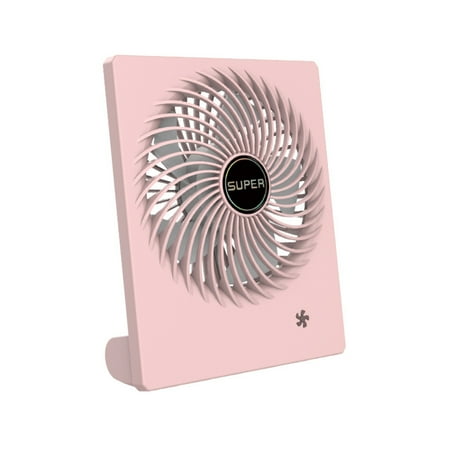 

Porfeet Mini Fan Silent Gentle Wind Portable Fashion 3-speed Wind Desk Cooling Fan for Dorm
