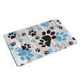 thumbnail image 2 of Linnome Pet Feeding Mat Diatomite Ultra Water Absorbent Anti-Spill Anti-Slip Rectangular Placemat for Dog Cat Food Water Bowl Floor Protection 15.74x23.62in, 2 of 9