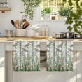 thumbnail image 4 of Dark Green Grass Kitchen Towels Set of 3, Flower Dragonfly Retro Pastoral Rustic Soft Microfiber Dish Towels, Absorbent Quick-Dry Washable Dishcloths for Kitchen Cleaning, Drying Dishes, 18x28 Inches, 4 of 9