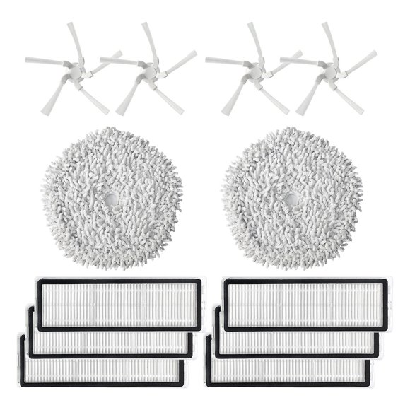 Reemplazo de robots de barrido Filtro Hepa de paño de fregona de cepillo lateral para Xiaomi Dreame W10 / W10 Pro