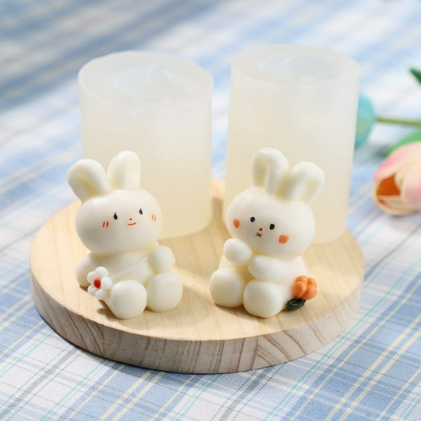 Moldes para Hacer Velas Xihbxyly de Resina para Aromaterapia Jabón Pasteles Chocolate